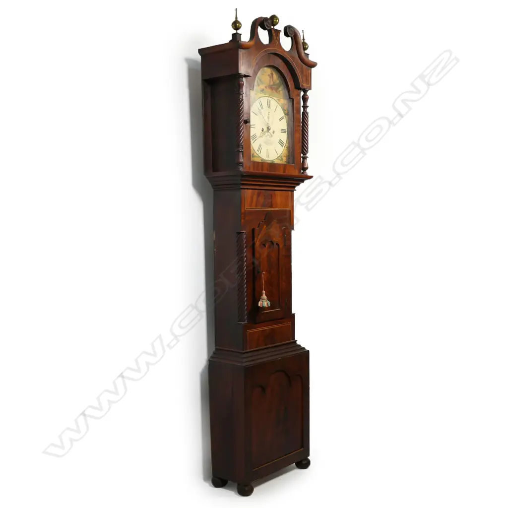 A Victorian mahogany longcase clock, Image 1++