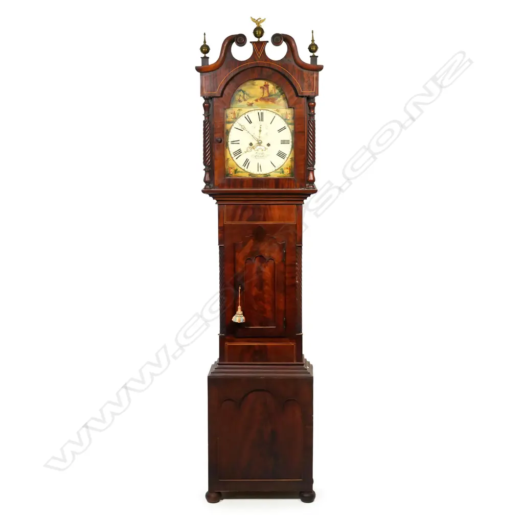 A Victorian mahogany longcase clock, Image 1++