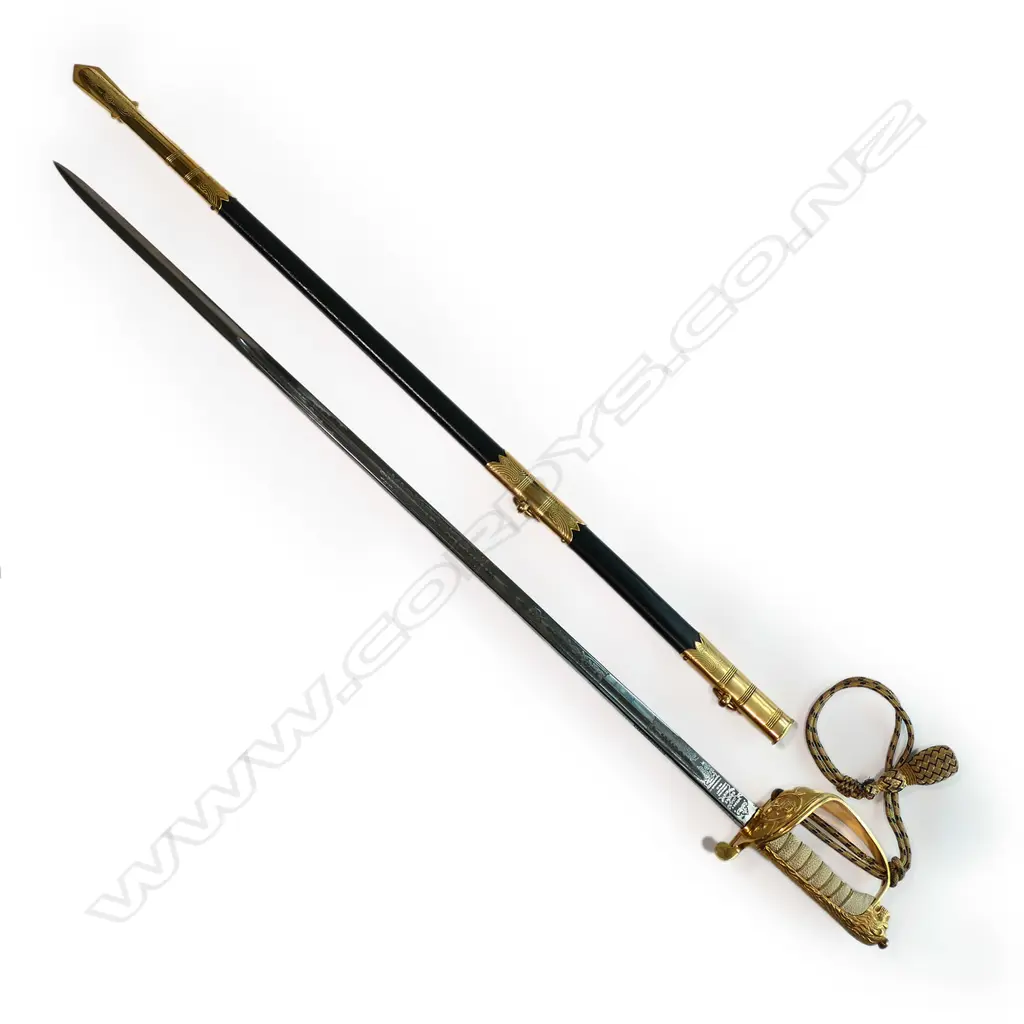 A WWII naval officer's dress sword, Image 1++