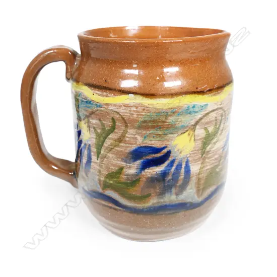 Elizabeth Lissaman 1959 studio pottery jug,