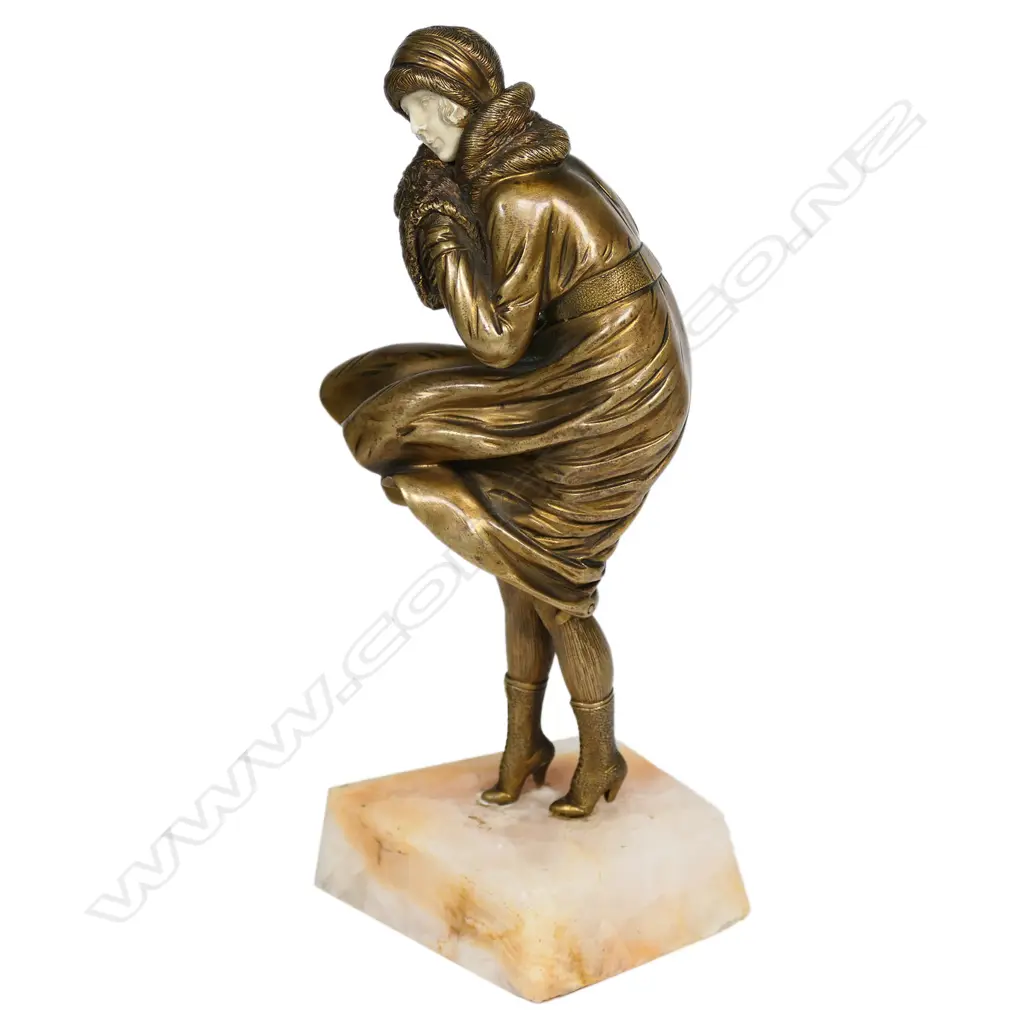 An Art Deco Demetre Chiparus figurine 'The Squall’, Image 1++