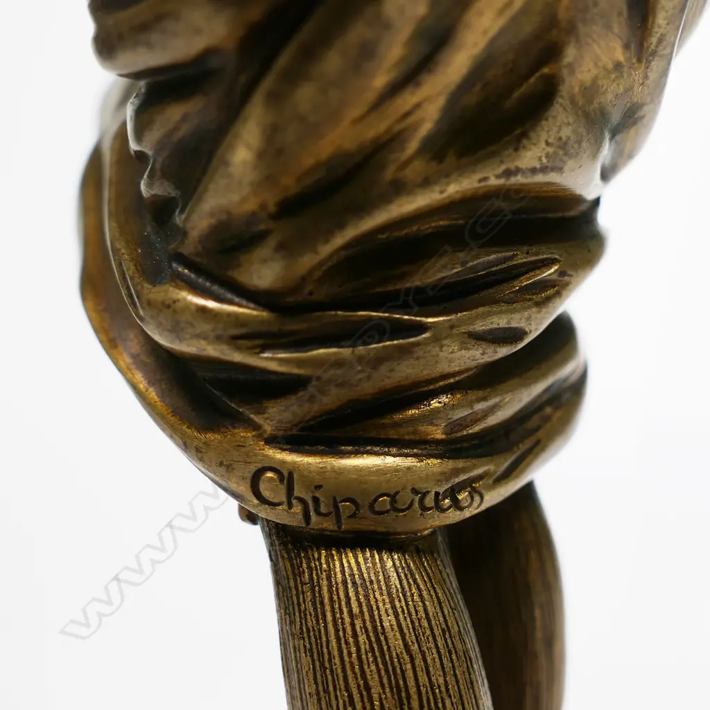 An Art Deco Demetre Chiparus figurine 'The Squall’, Image 1++