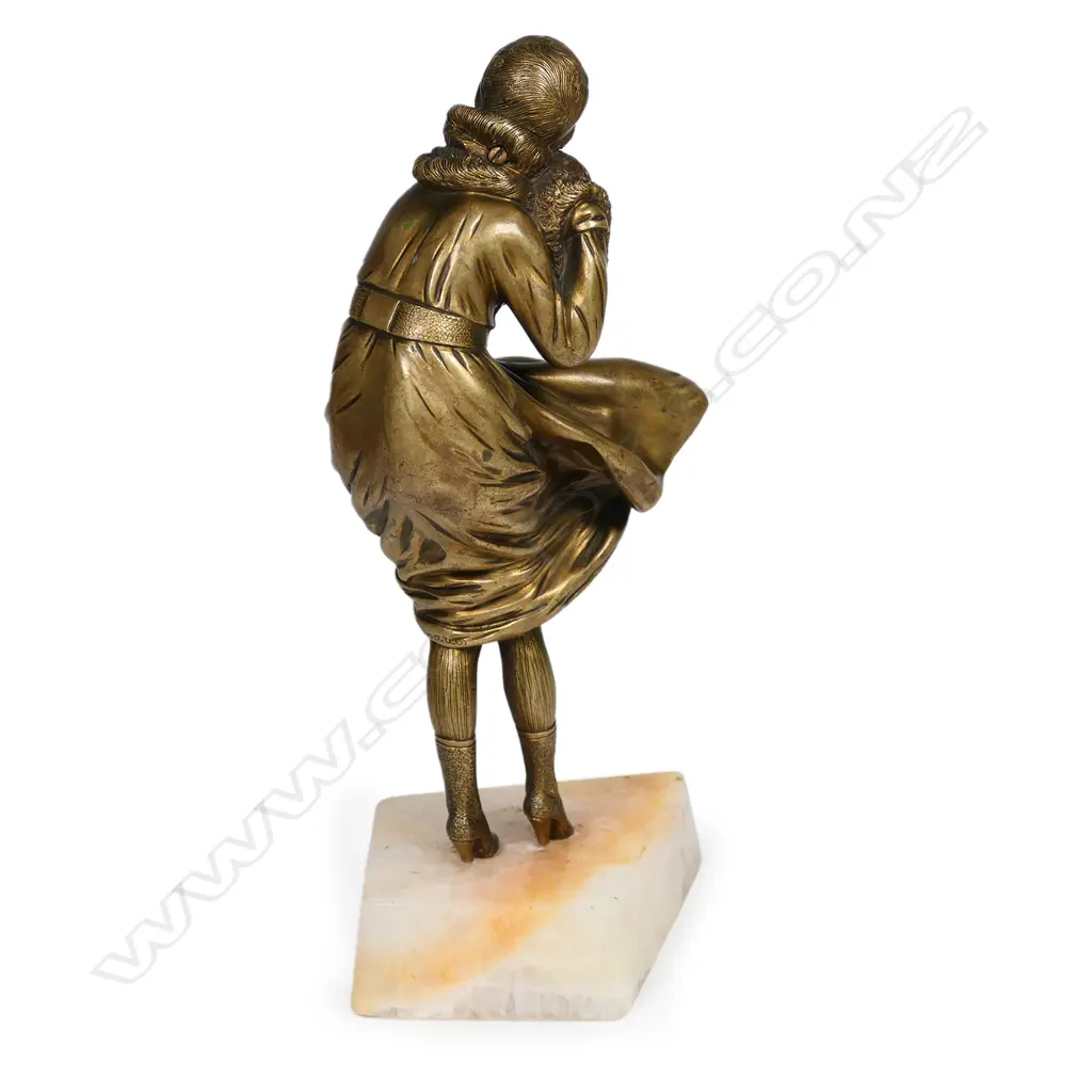 An Art Deco Demetre Chiparus figurine 'The Squall’, Image 1++