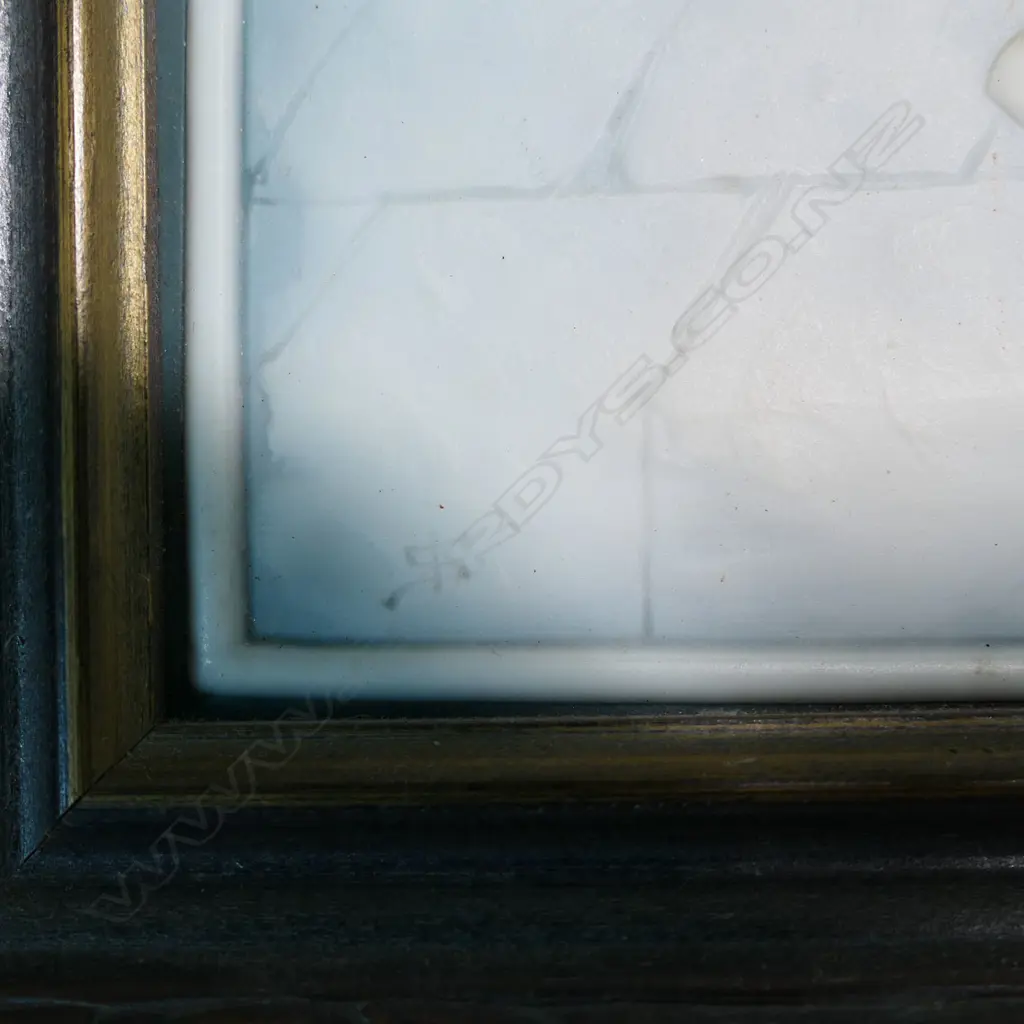 A 19thC Mettlach Villeroy & Boch porcelain plaque, Image 1++