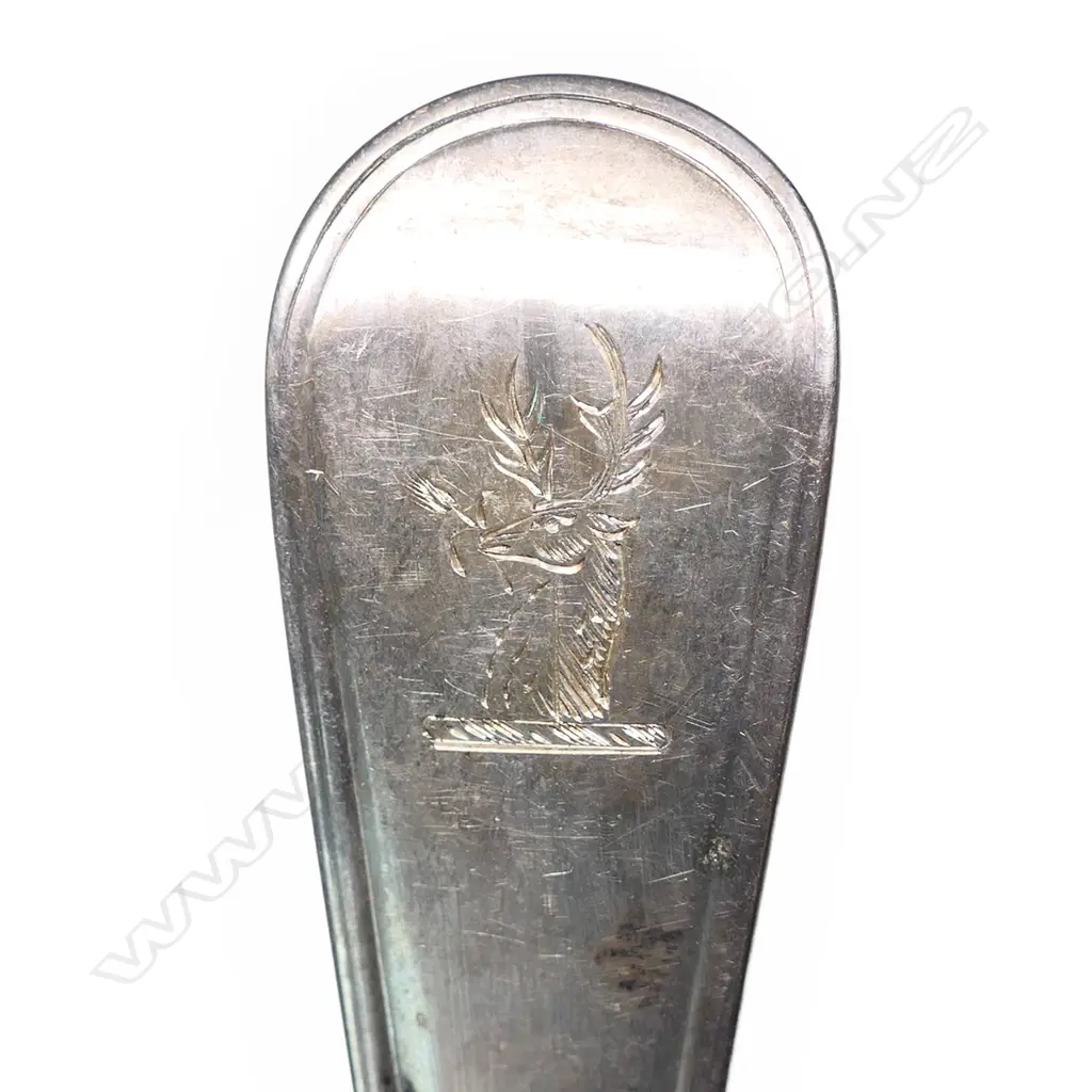 Four George III silver tablespoons, Image 1++