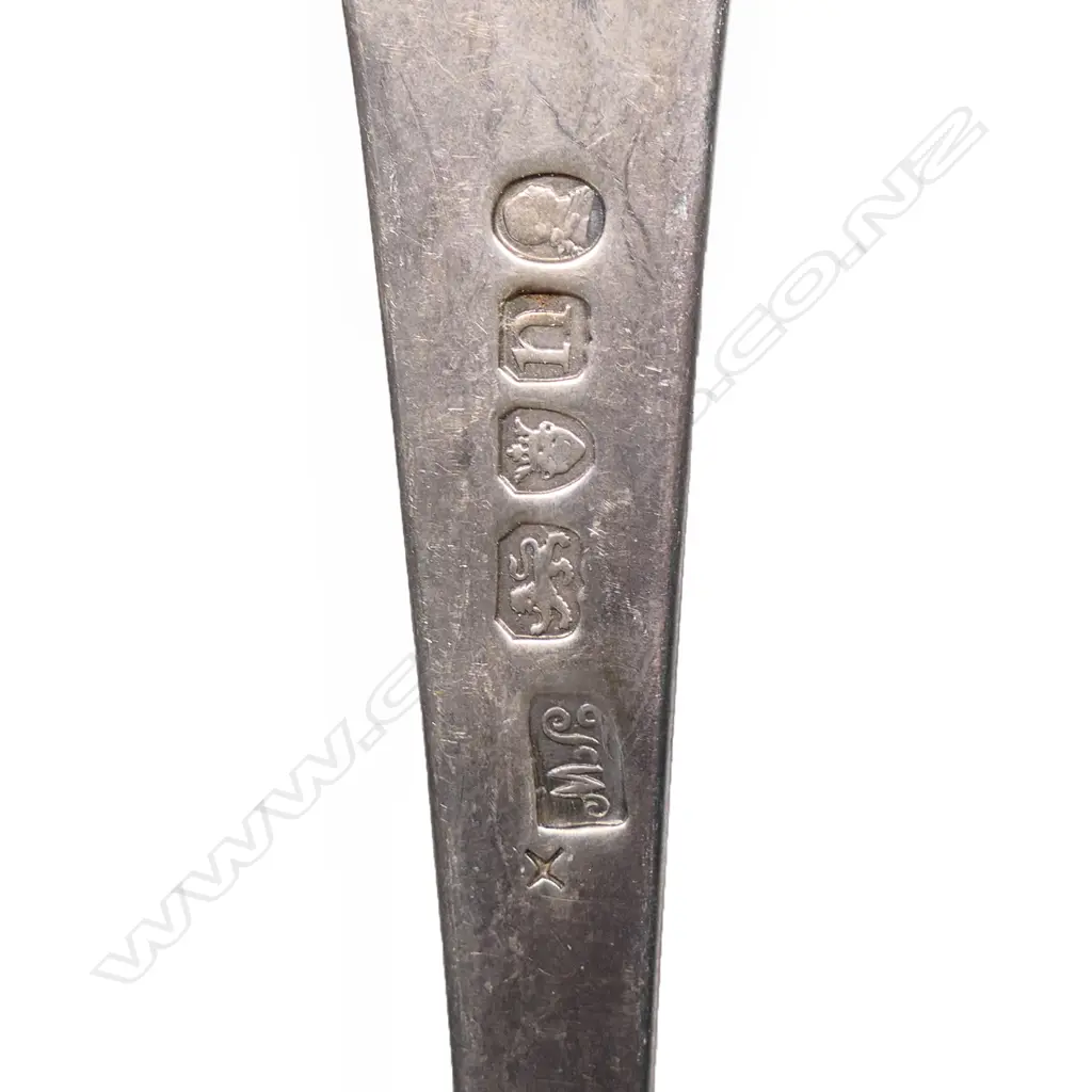 Four George III silver tablespoons, Image 1++
