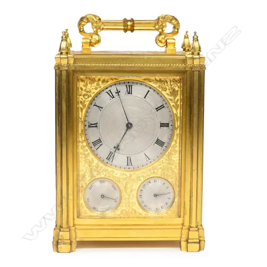 A rare Dent (late Arnold and Dent) carriage clock,