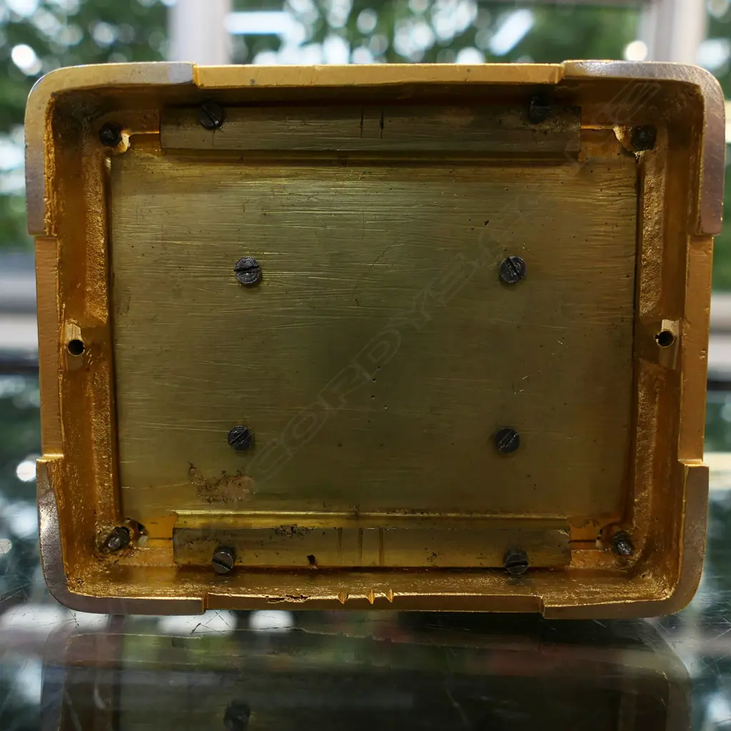 A 19thC French Auguste a Paris striking carriage clock, Image 1++