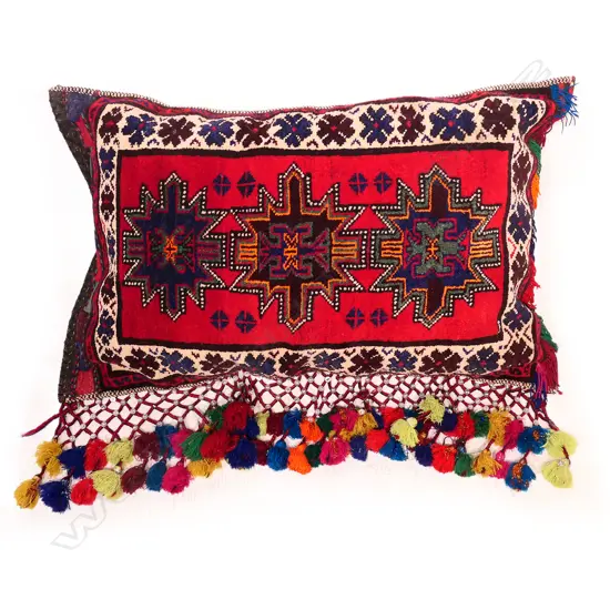 A large Kilim pillow,