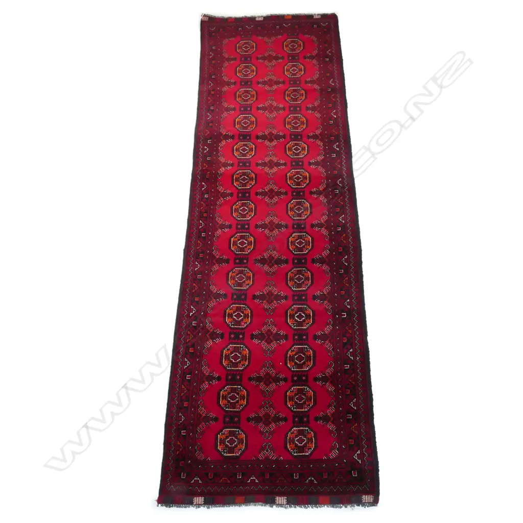 A tribal Turkmen small runner, Image 1++
