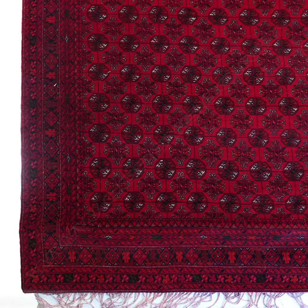 A hand knotted Turkman carpet, Image 1++