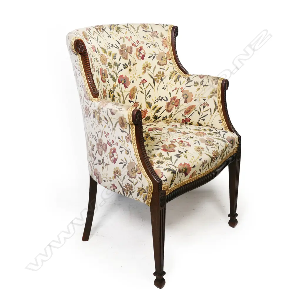 An Edwardian parlour chair, Image 1++