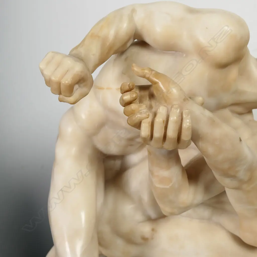 A late 19thC neoclassical marble sculpture, Image 1++