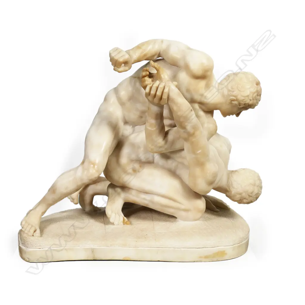 A late 19thC neoclassical marble sculpture, Image 1++