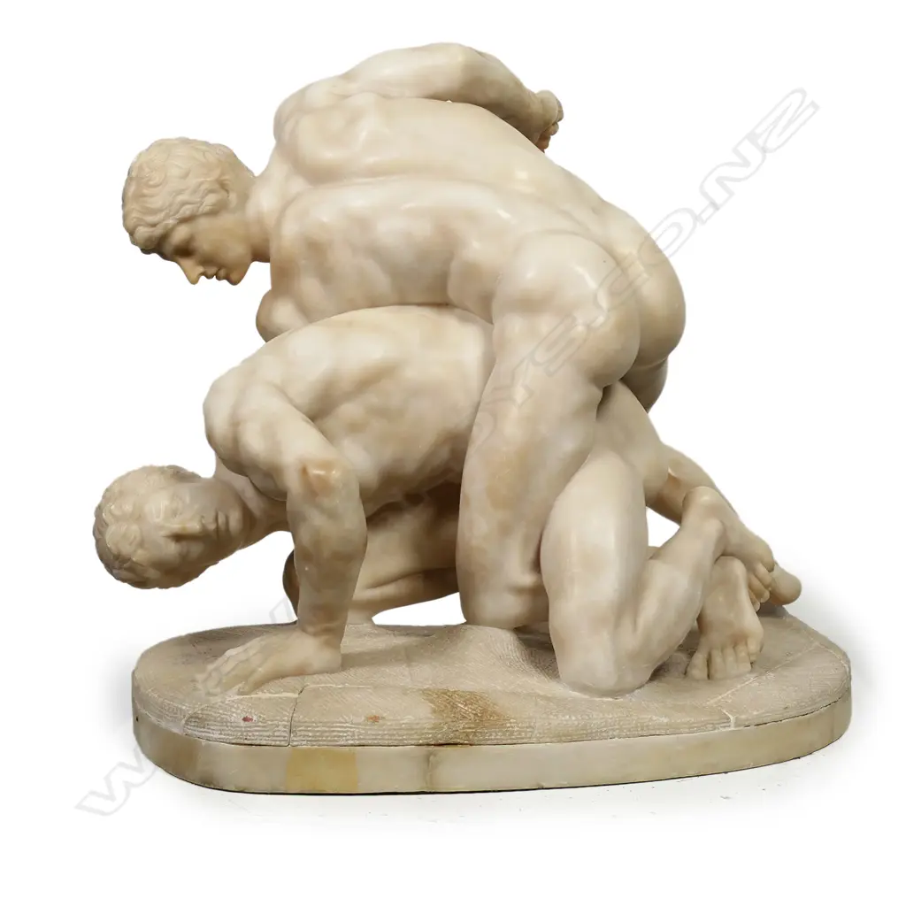 A late 19thC neoclassical marble sculpture, Image 1++