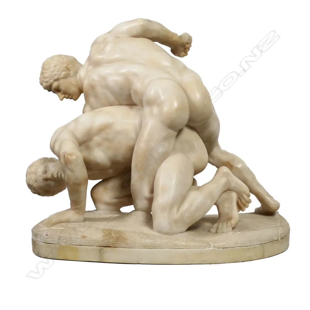 A late 19thC neoclassical marble sculpture, Image 1++