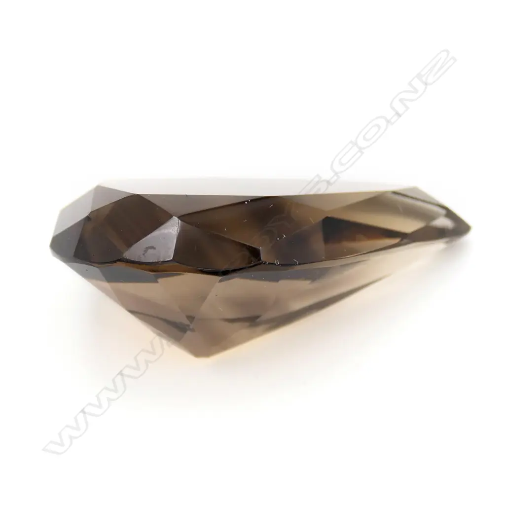 Smokey Quartz – 63.57ct. pendeloque mixed cut Image 1++