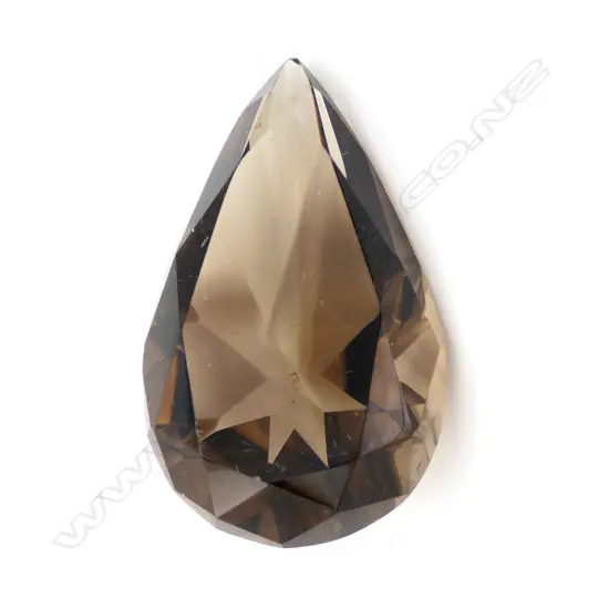Smokey Quartz – 63.57ct. pendeloque mixed cut