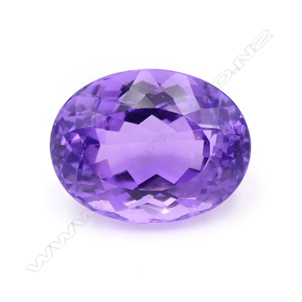 Amethyst – 21.70ct. oval mixed cut Image 1++