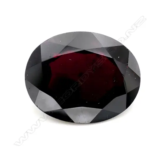 Almandine Garnet – 29ct. oval mixed cut