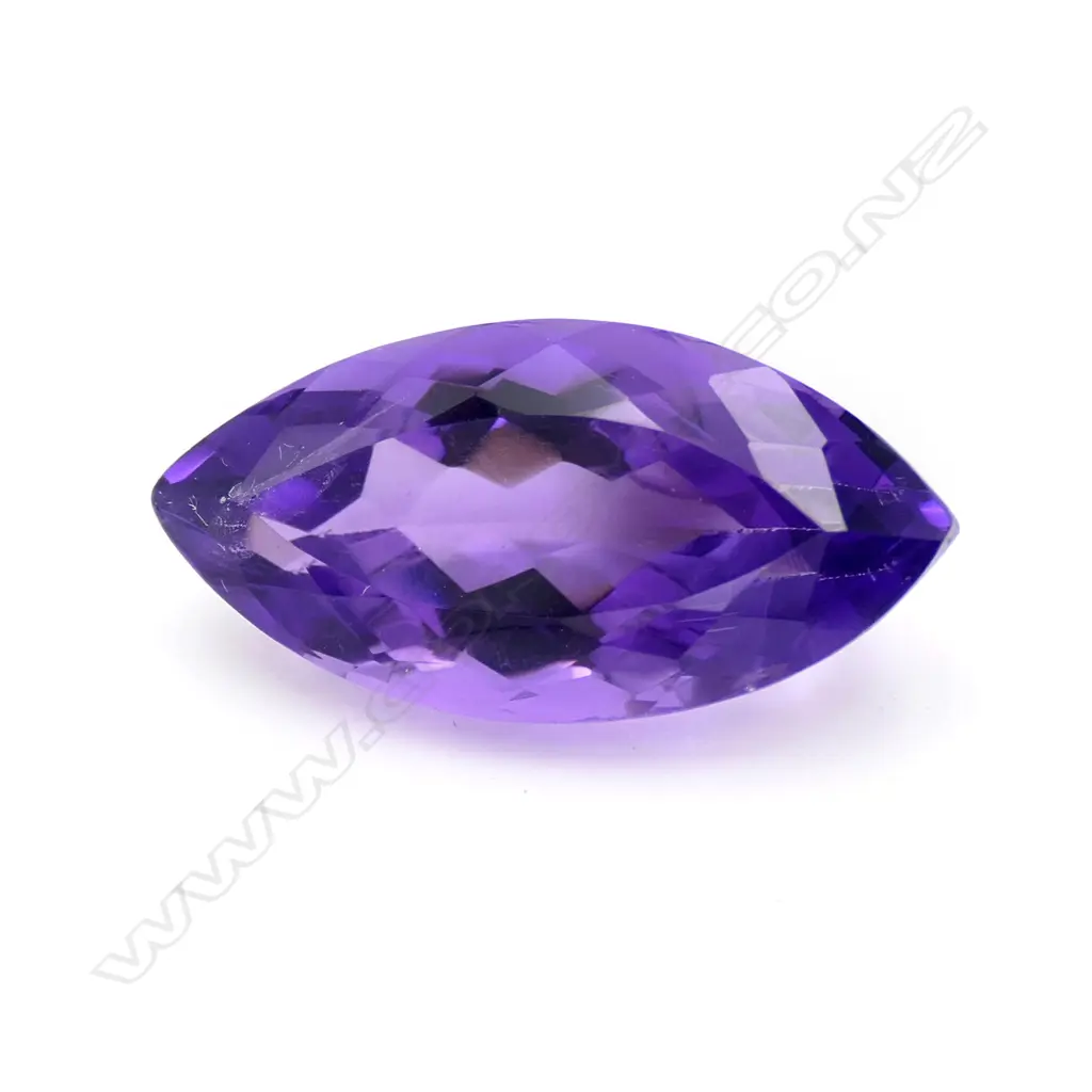 Amethyst – 20.82ct. marquise mixed cut Image 1++