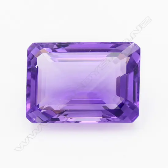 Amethyst – 18.97ct. rectangular