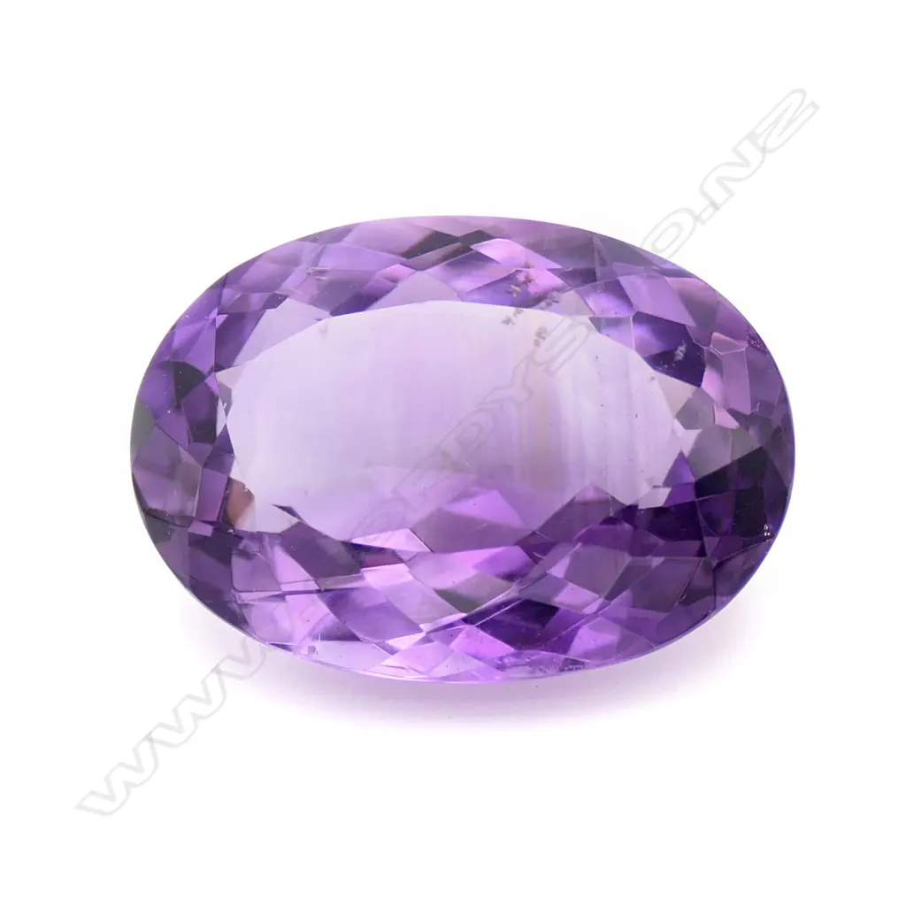 Amethyst- 28.43ct. oval Image 1++