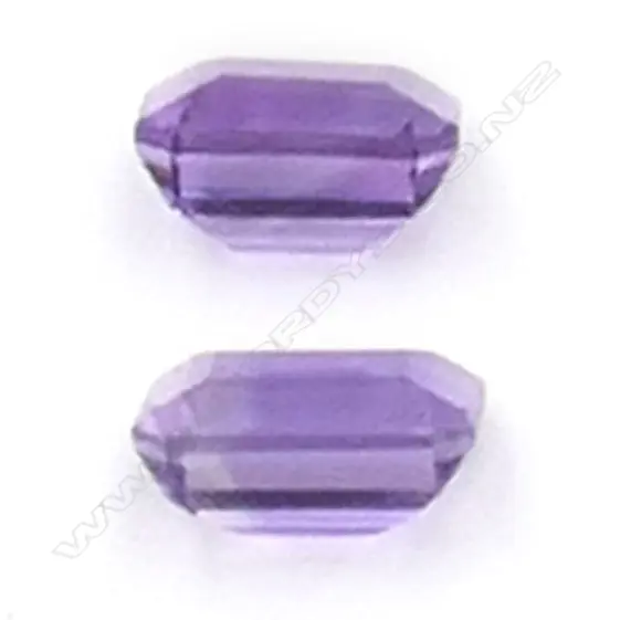Amethyst – 12.93ct. - 6 stones mixed rectangular Image 1++