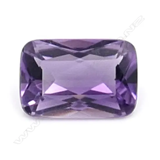 Amethyst – 6.61ct. rectangular