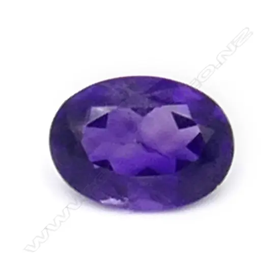 Amethyst – 6.05ct. oval mixed cut