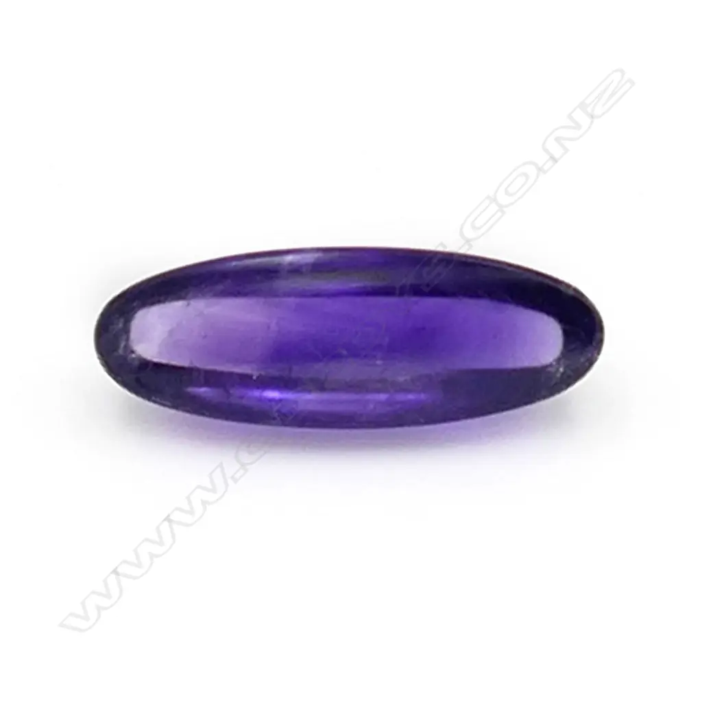 Amethyst – 7.4ct. navette cabochon Image 1++