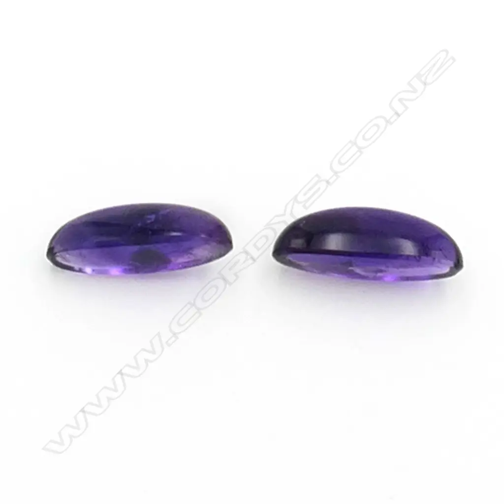 Amethyst – 8.2ct. navette cabochon Image 1++