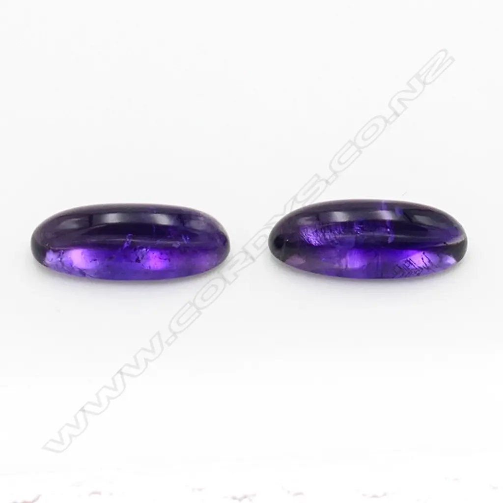 Amethyst – 8.2ct. navette cabochon Image 1++