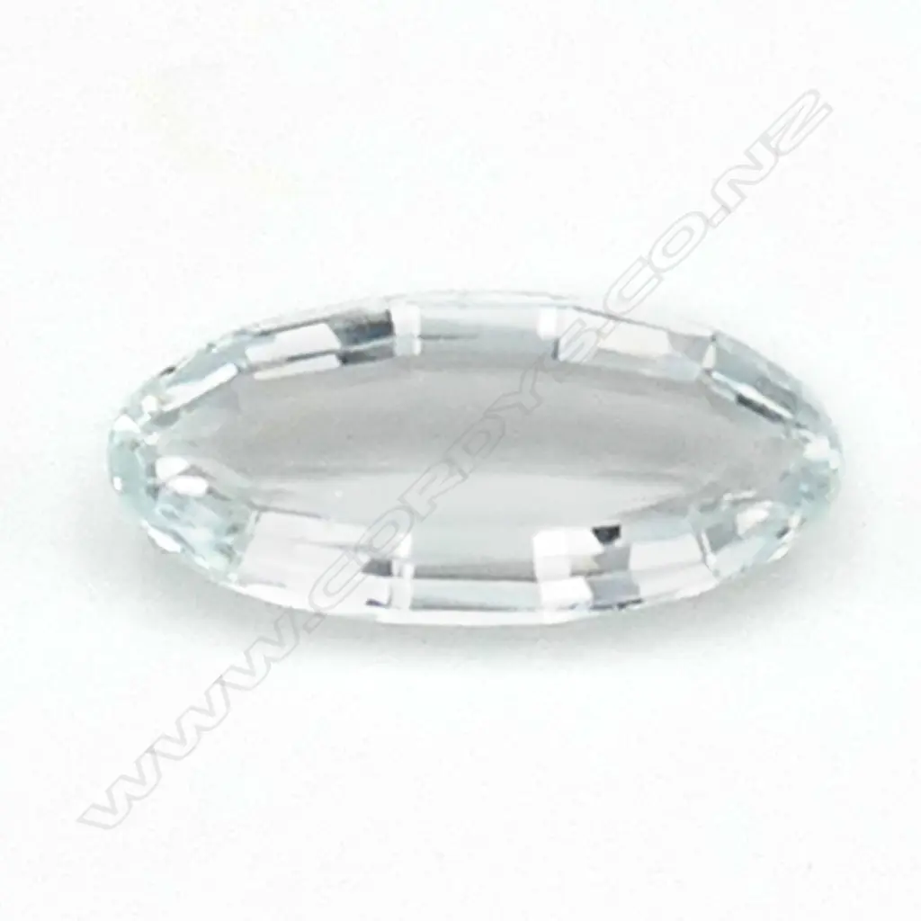 Aquamarine – 6.85ct. oval Image 1++