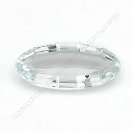 Aquamarine – 6.85ct. oval