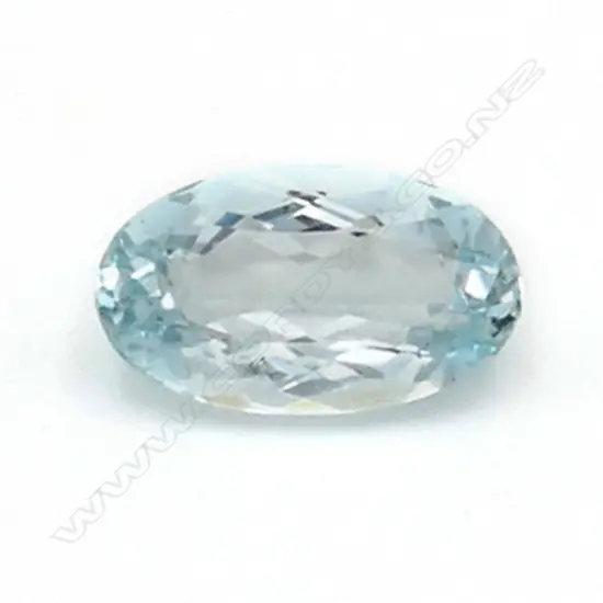 Aquamarine – 6ct. oval