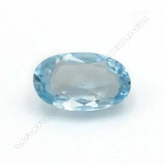 Aquamarine – 1.37ct. oval