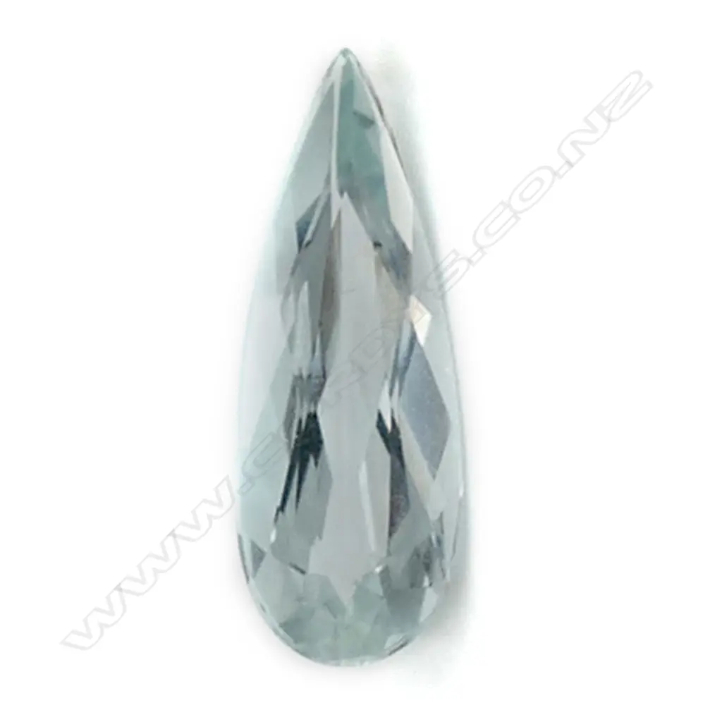 Aquamarine – 2.93ct. freeform drop Image 1++