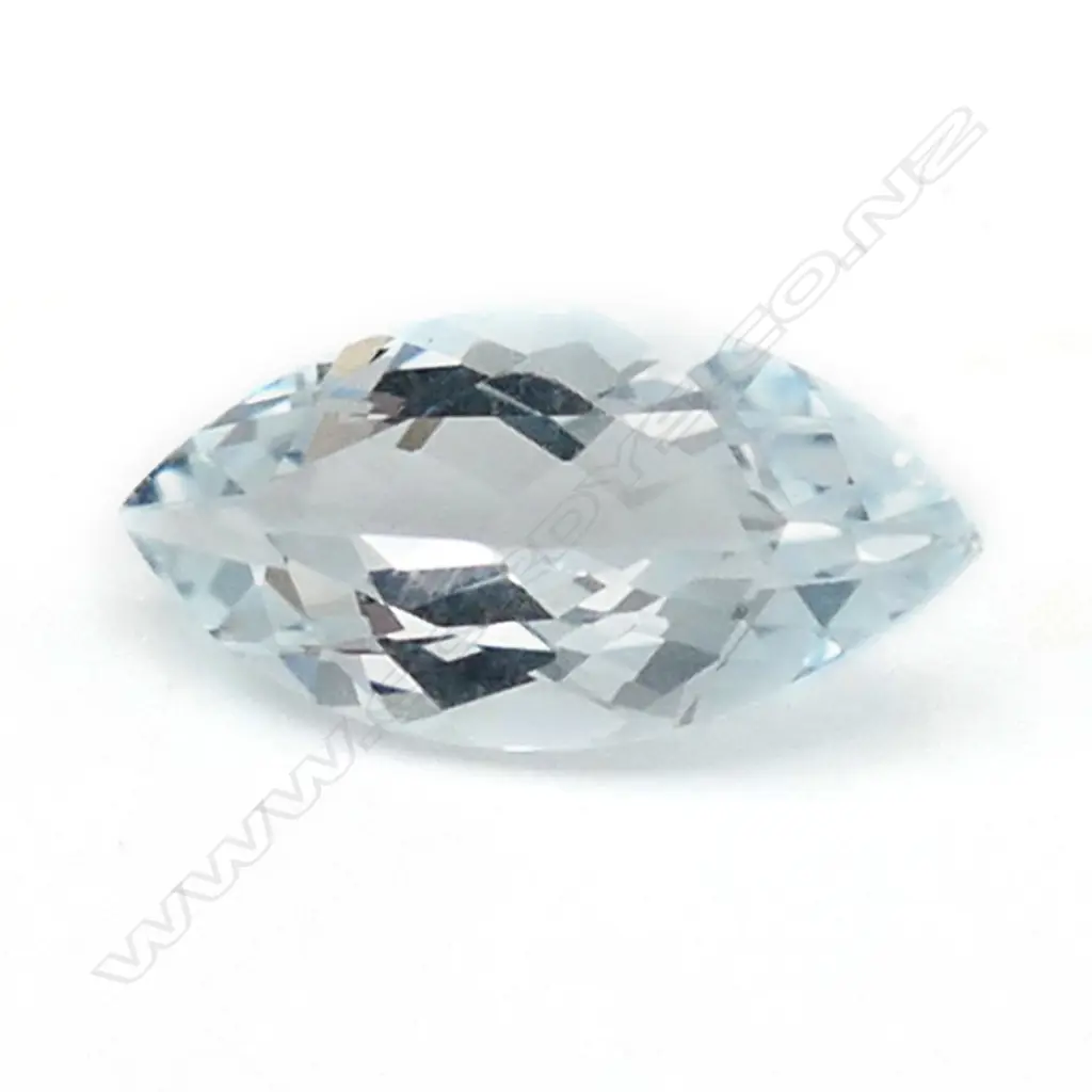 Aquamarine – 2.32ct. navette Image 1++