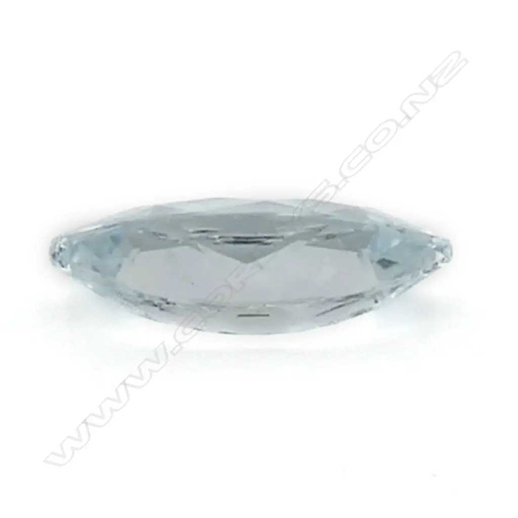 Aquamarine – 2.32ct. navette Image 1++