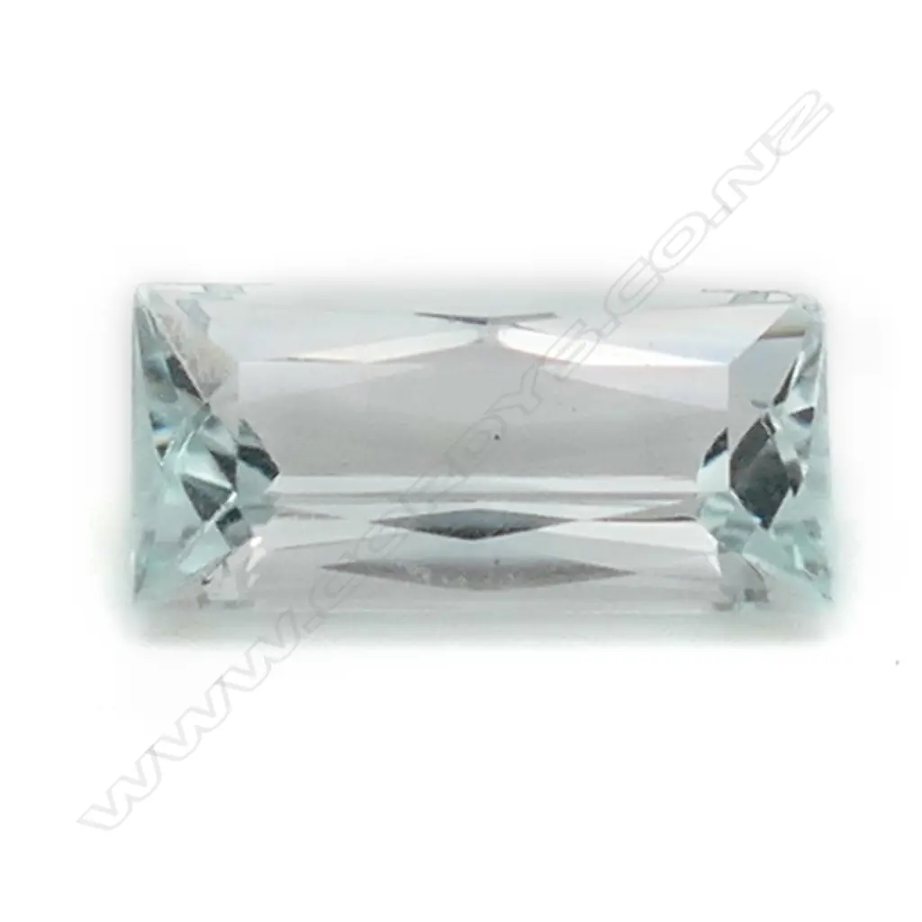 Aquamarine – 5.35ct. rectangular Image 1++