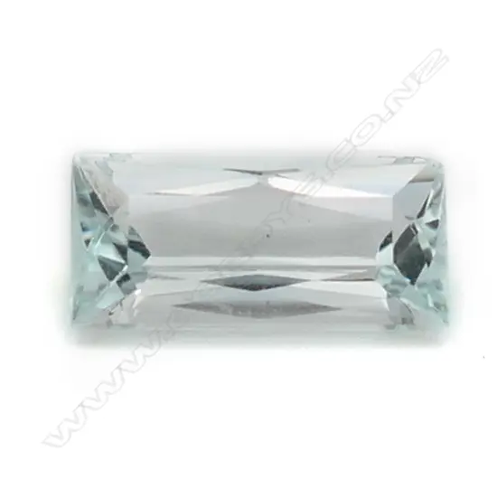 Aquamarine – 5.35ct. rectangular
