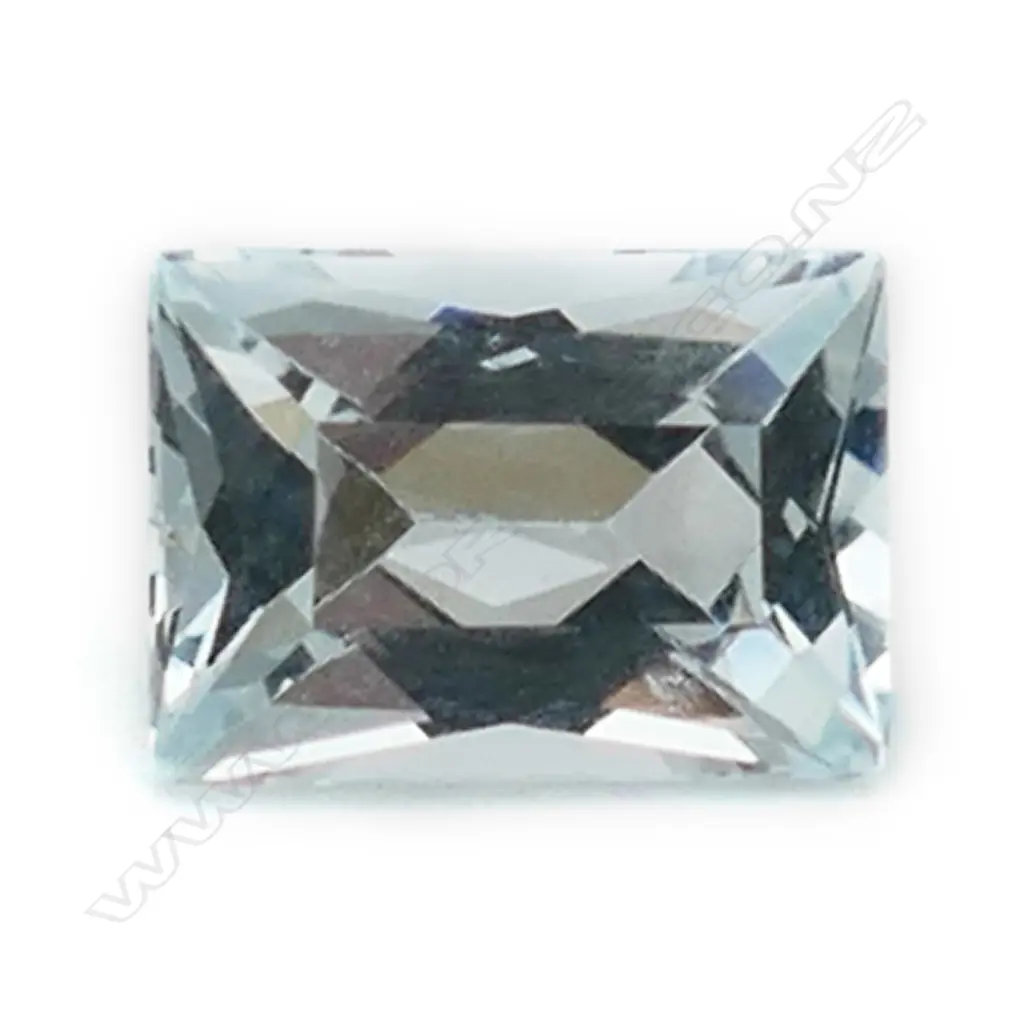 Aquamarine – 1.78ct. rectangular Image 1++