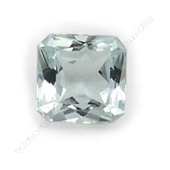 Aquamarine – 2.22ct. square with round corners