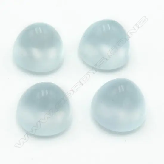 Aquamarine – 11ct. - 4 stones cabochons