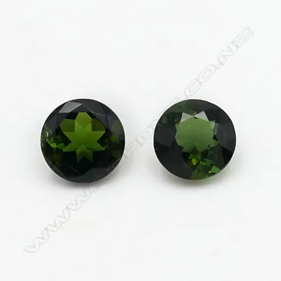 Tourmaline – 3.65ct. - 2 stones round