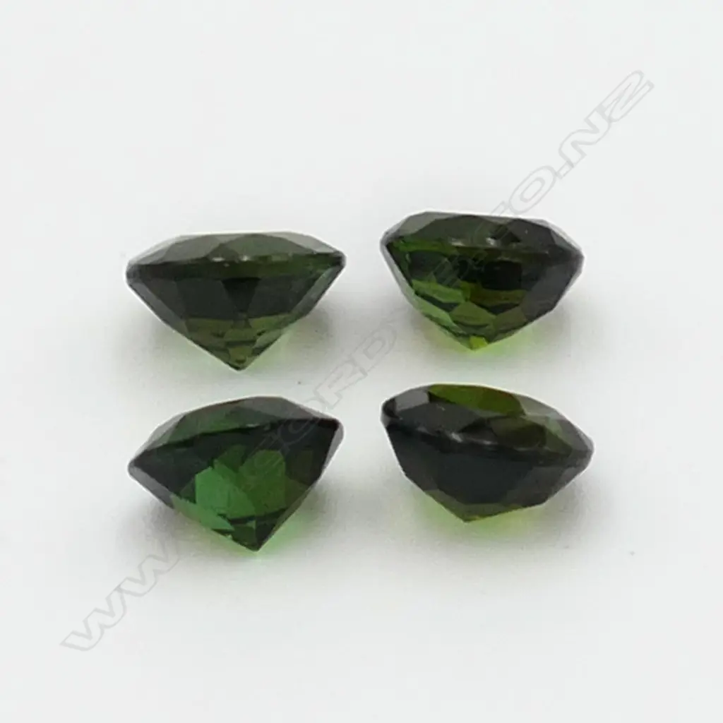 Tourmaline – 4.68ct. - 4 stones round Image 1++