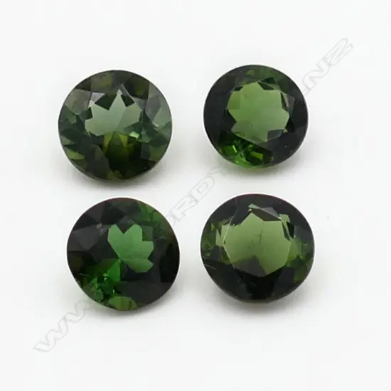 Tourmaline – 4.68ct. - 4 stones round