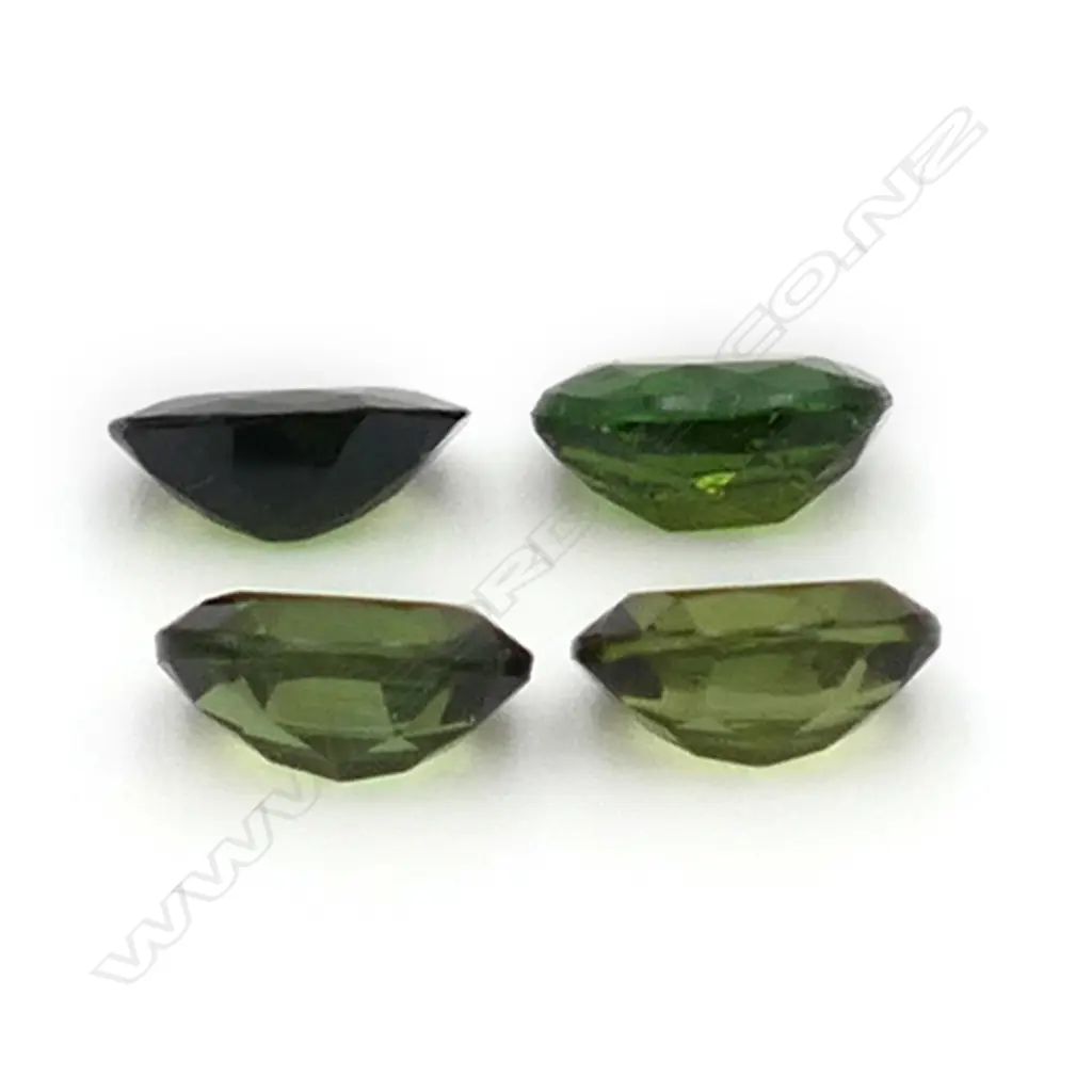 Tourmaline – 4.8ct. - 4 stones oval Image 1++