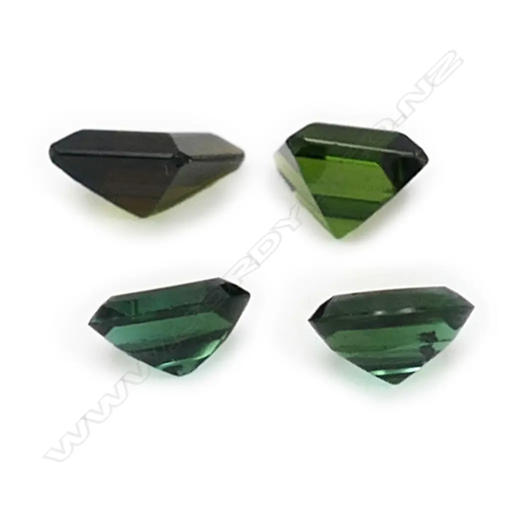 Tourmaline – 2.0ct. - 4 stones 2 pair of same size Image 1++